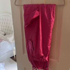 Eladay pink parachute pants